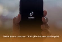 TikTok Şifremi Unuttum